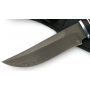 Nůž VORSMA KATRAN ocel H12MF Bubinga Černá habr 18 cm