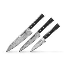 Sada kuchyňských nožů Samura Damascus 67, SD67-0220, (98 mm, 150...
