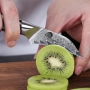 Japonský nůž na okrajování ovoce a zeleniny Dellinger Rose-Wood Damascus, 70mm