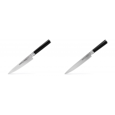 Univerzální nůž Samura Mo-V (SM-0023), 150 mm + Filetovací nůž...
