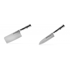 Kuchyňský nůž-sekáček Samura Bamboo (SBA-0040), 180 mm + Malý...