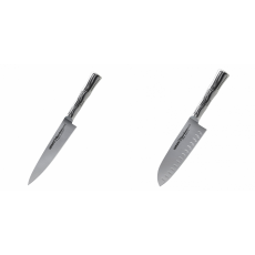Univerzální nůž Samura Bamboo (SBA-0021), 125 mm + Santoku nůž...