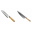 Santoku nůž Seburo HOKORI Damascus 180mm + Šéfkuchařský nůž...