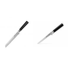 Nůž na chléb a pečivo Samura MO-V (SM-0055), 230 mm +...