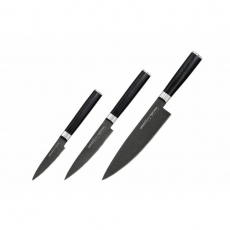 Sada kuchyňských nožů Samura MO-V Stonewash (SM-0220B) 90mm,...