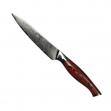 Kuchyňský univerzální nůž Seburo HAZAKURA Damascus 125mm