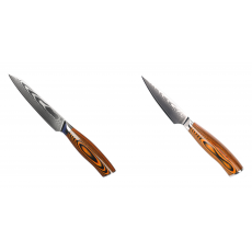 Kuchyňský univerzální nůž Seburo SUBAJA Damascus 130mm + Nůž na...