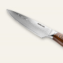 AKCE 1+1 Sekáček Seburo SUBAJA Damascus 180mm + Šéfkuchařský nůž Seburo SUBAJA Damascus 150mm