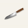 AKCE 1+1 Kiritsuke (mistr-šéf, santoku) nůž Seburo SUBAJA Damascus 180mm + Sekáček Seburo SUBAJA Damascus 180mm