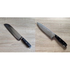 Santoku nůž Seburo WEST Damascus 190mm + Šéfkuchařský nůž Seburo...