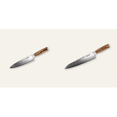 AKCE 1+1 Šéfkuchařský nůž Seburo SUBAJA Damascus 200mm + Šéfkuchařský nůž Seburo SUBAJA Damascus 250mm