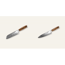 AKCE 1+1 Santoku nůž Seburo SUBAJA Damascus 175mm + Šéfkuchařský nůž Seburo SUBAJA Damascus 200mm