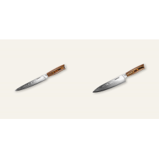 Plátkovací nůž Seburo SUBAJA Damascus 195mm + Šéfkuchařský nůž...