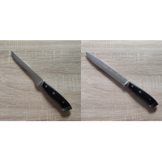 AKCE 1+1 Vykosťovací nůž Seburo WEST Damascus 170mm + Filetovací...